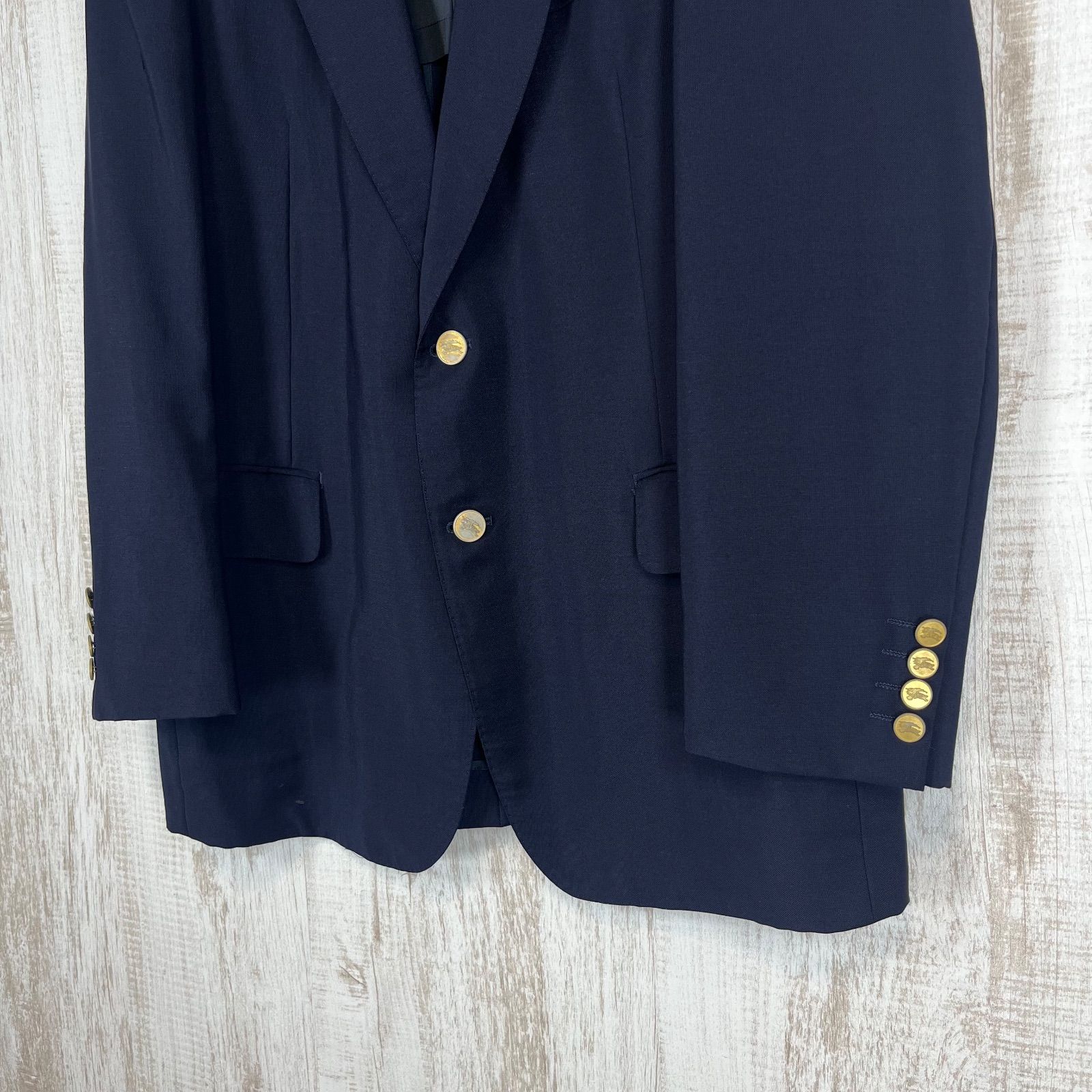 Burberrys バーバリーズ 金ボタン ロゴボタン ウール テーラード