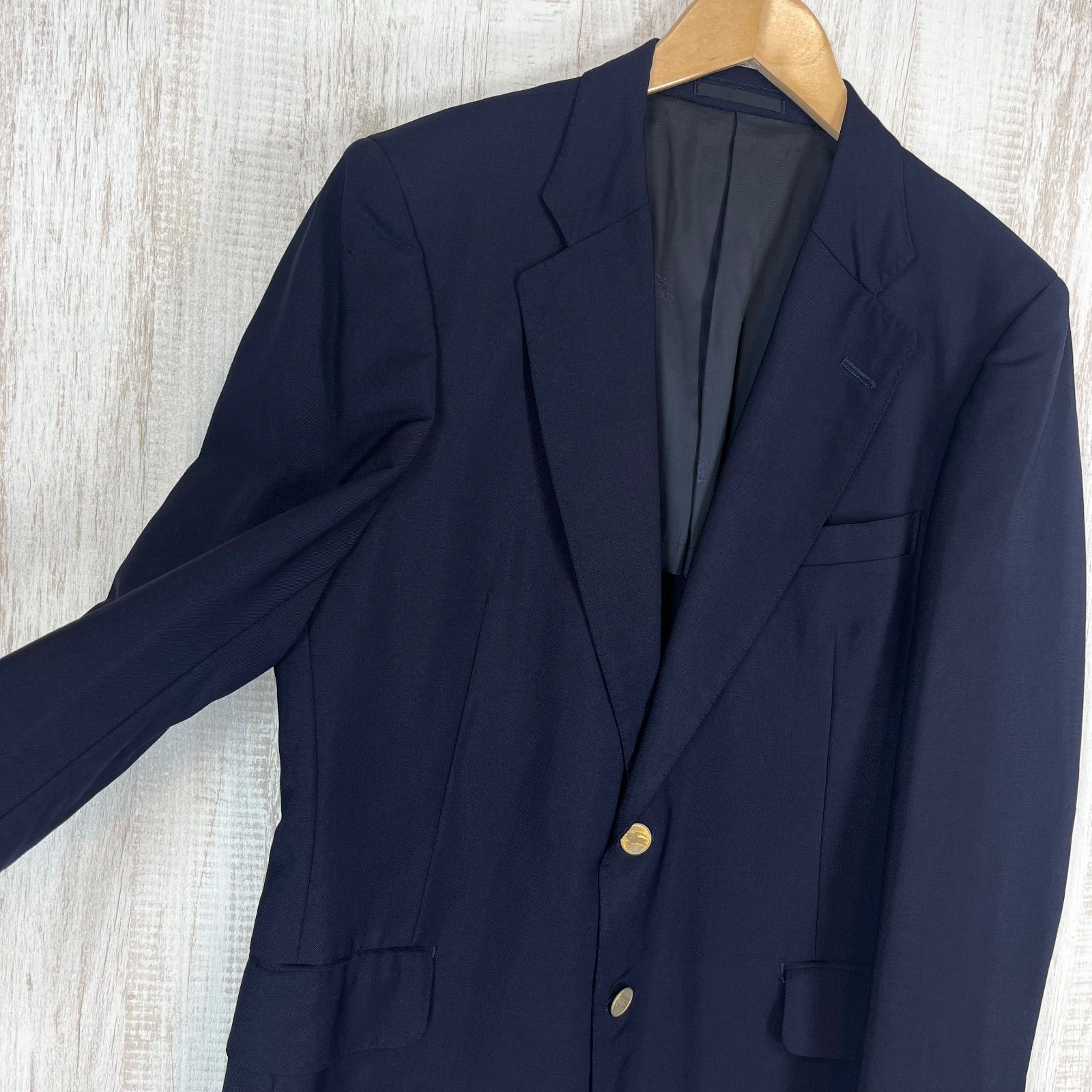 Burberrys バーバリーズ 金ボタン ロゴボタン ウール テーラード