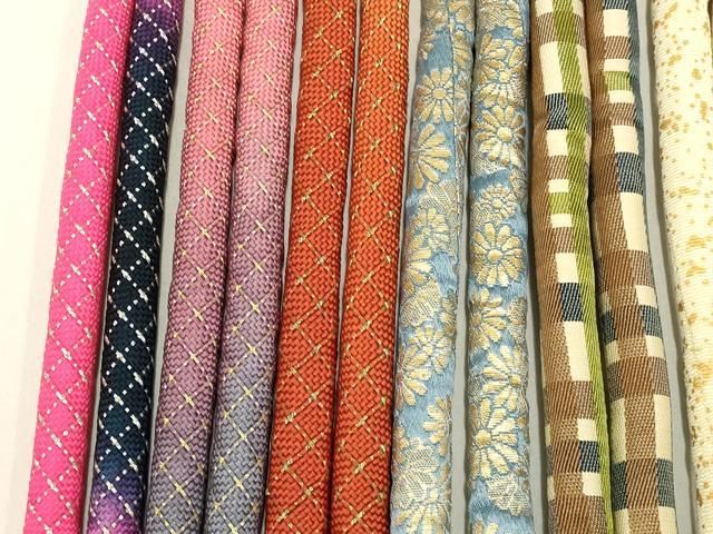 平和屋着物○和装小物 上質な帯締め10本セット 丸ぐけ 暈し 金銀糸