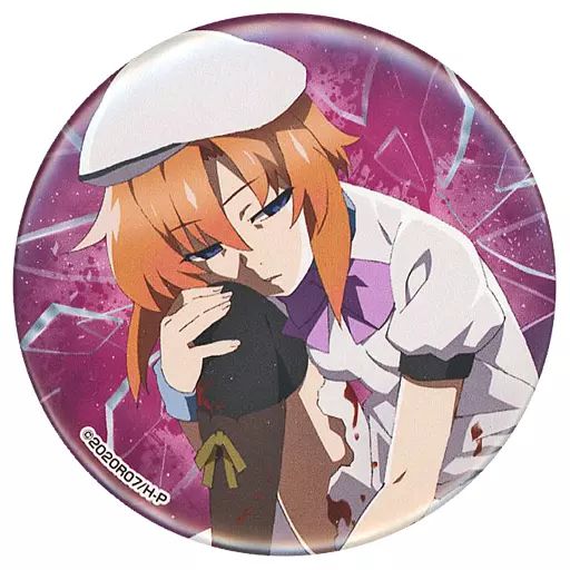 中古】バッジ・ピンズ 竜宮レナ マット缶バッジ 「ひぐらしのなく頃に