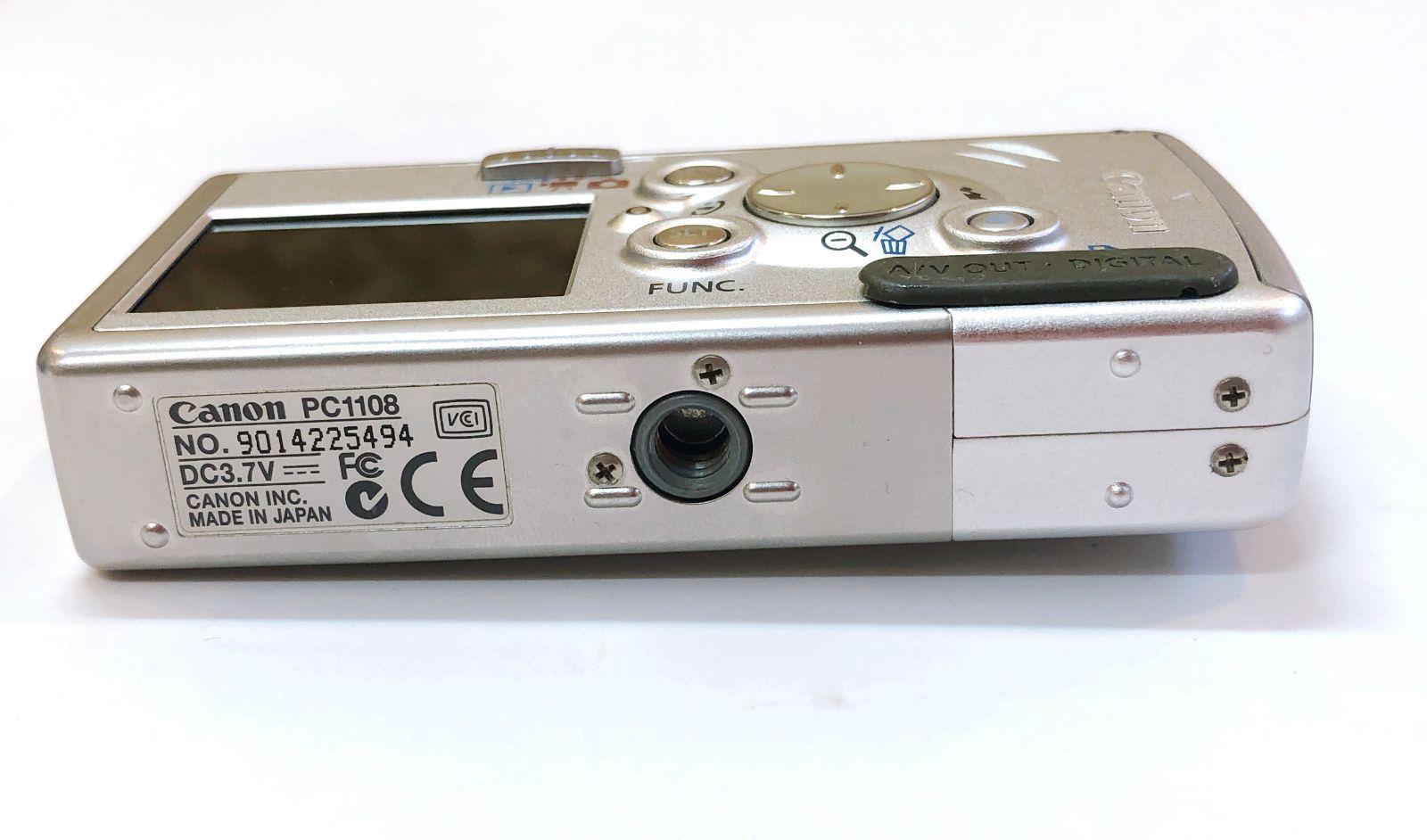 3307】キヤノン コンパクトデジタルカメラ IXY DIGITAL L2 プラチナ