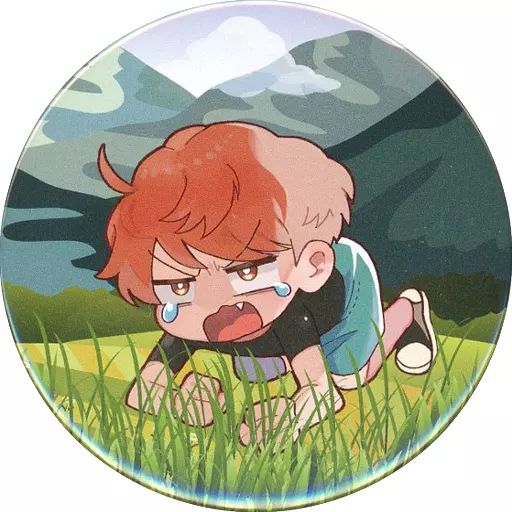 中古】バッジ・ピンズ めいちゃん(今に見てろよ!) 缶バッジ 「めい