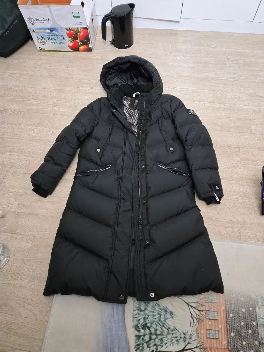 アディダス ダウンジャケット ロング丈 90