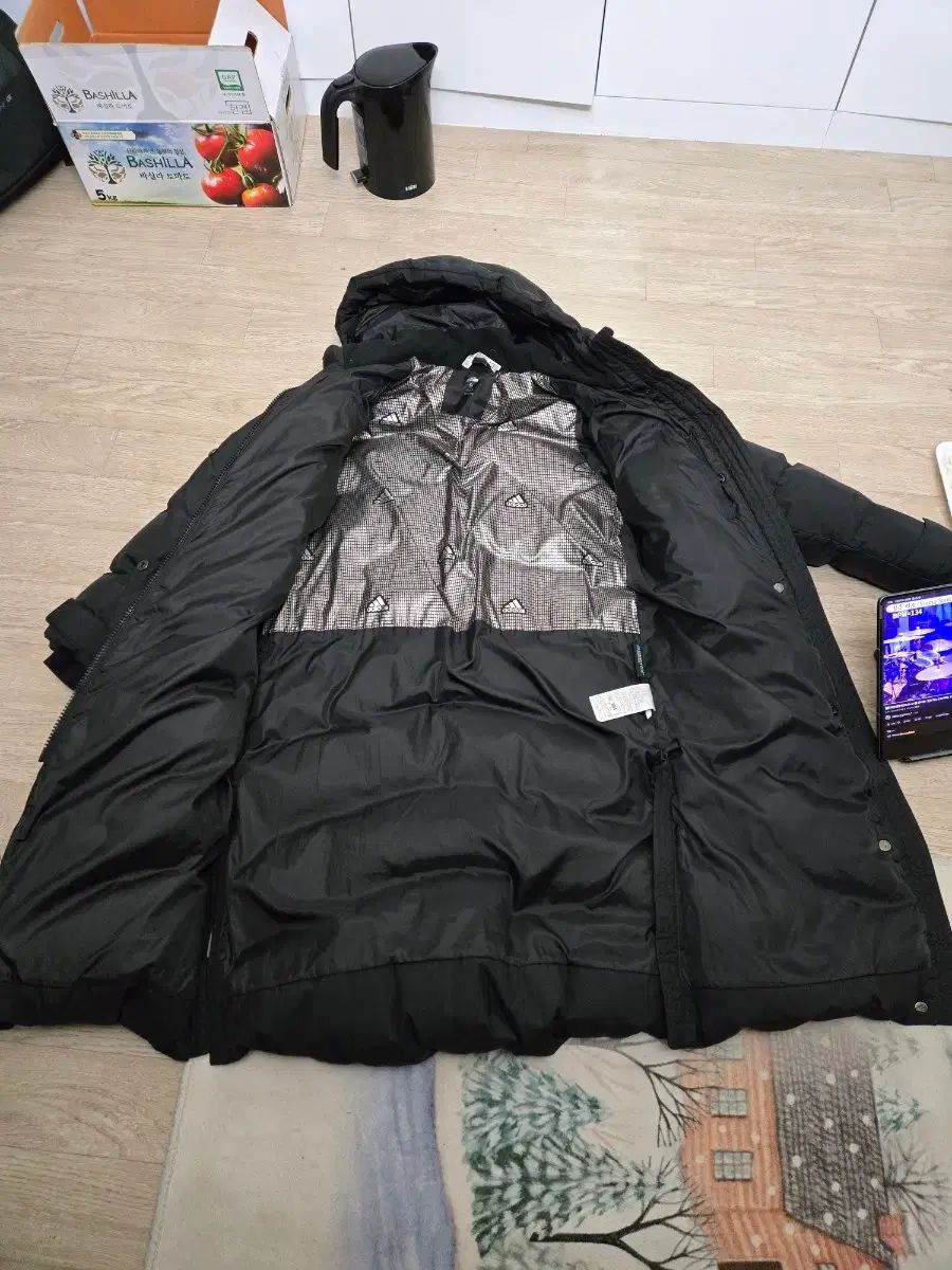 ダウンジャケット ロング丈