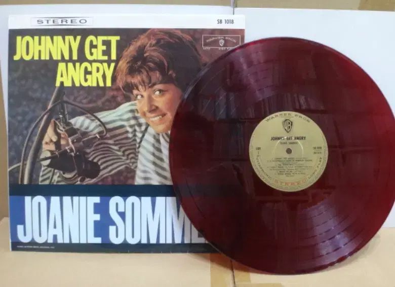 日本 LP Joanie Sommers 1963 年 早い RED WAX