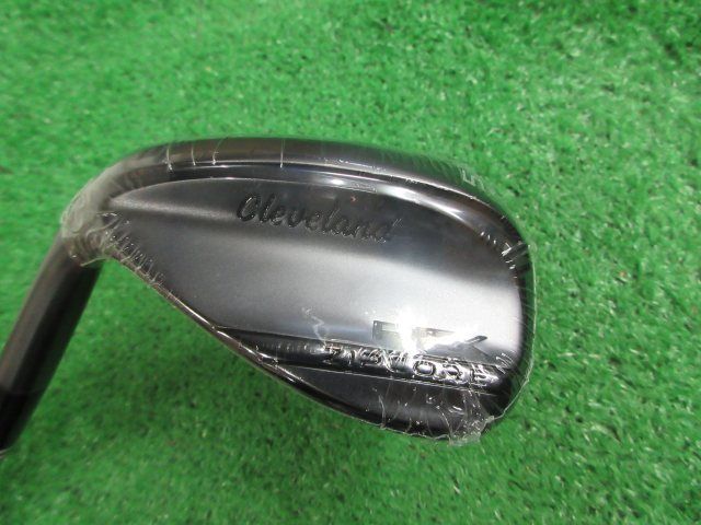 0684]レフティーウェッジ クリーブランド RTX ZIPCORE BLACK SATIN 56