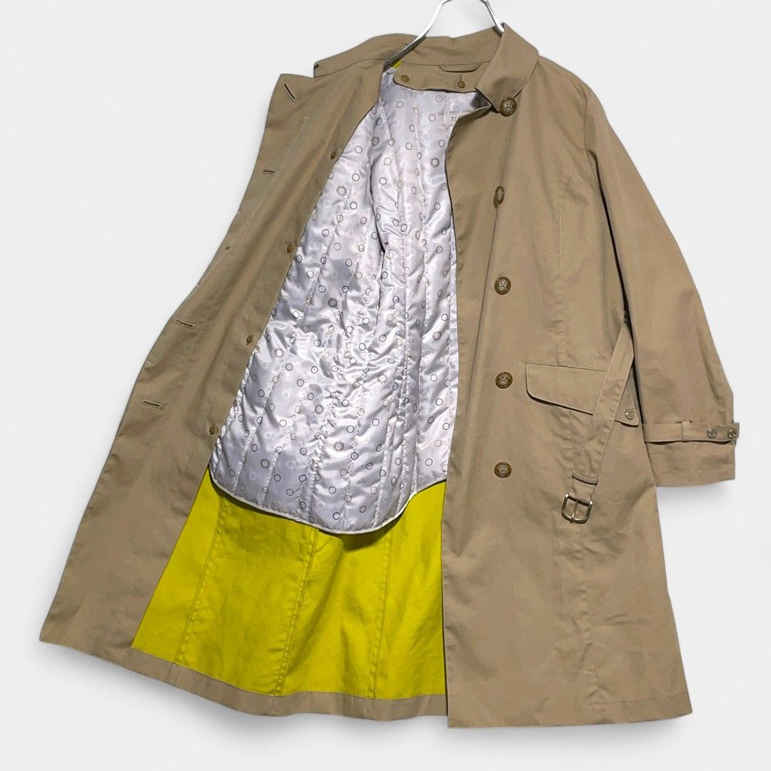 マッキントッシュ フィロソフィー トレンチコート ベージュ 中綿 入り