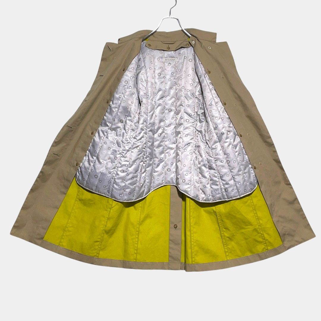 マッキントッシュ フィロソフィー トレンチコート ベージュ 中綿 入り