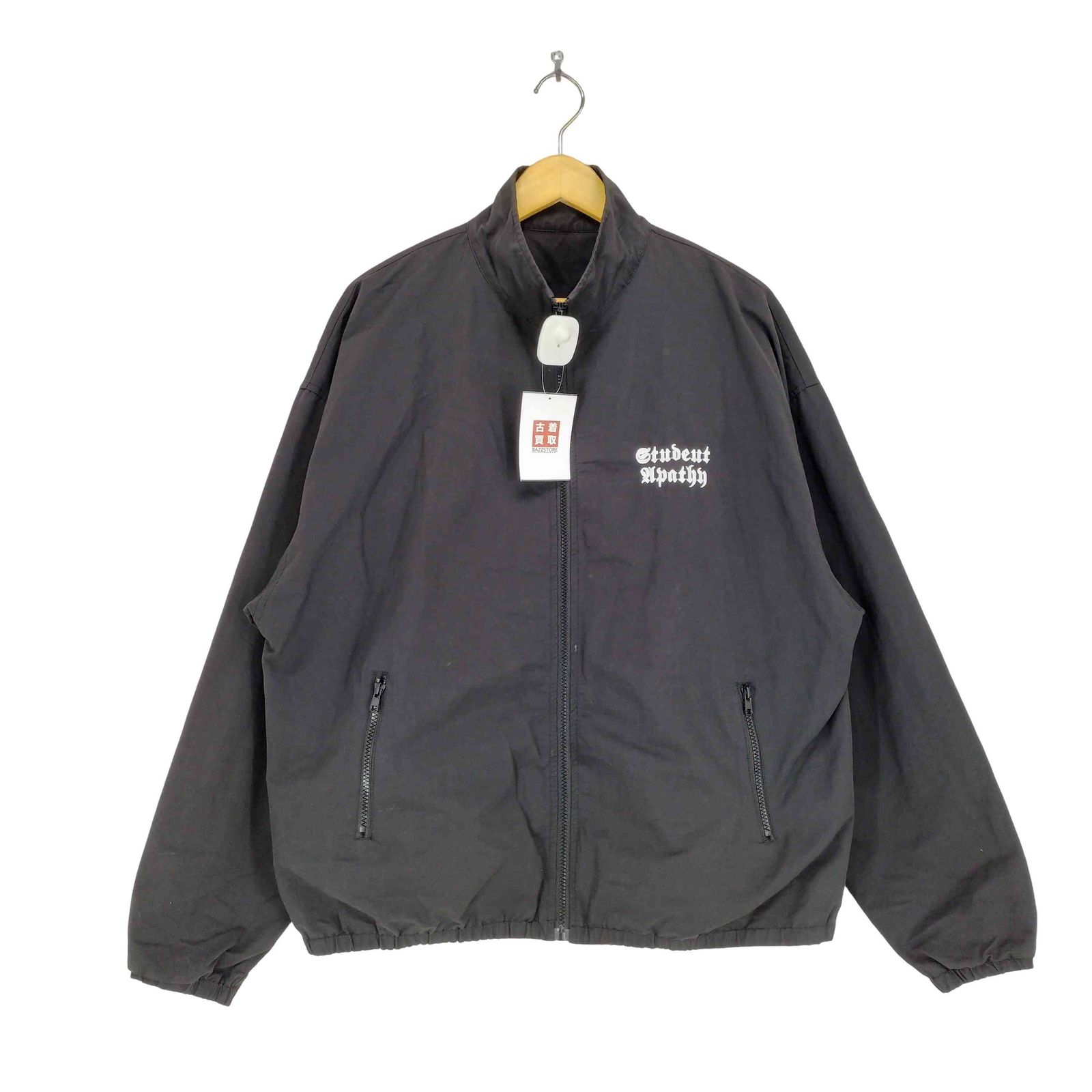 student apathy ナイロンジャケット スチューデント アパシー Student Apathy フロント刺繍ナイロン