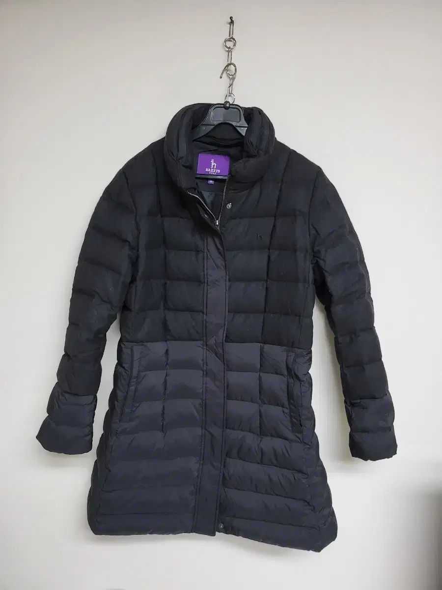 HAZZYS ゴルフ グース ダウンジャケット ロング丈 レディース 95