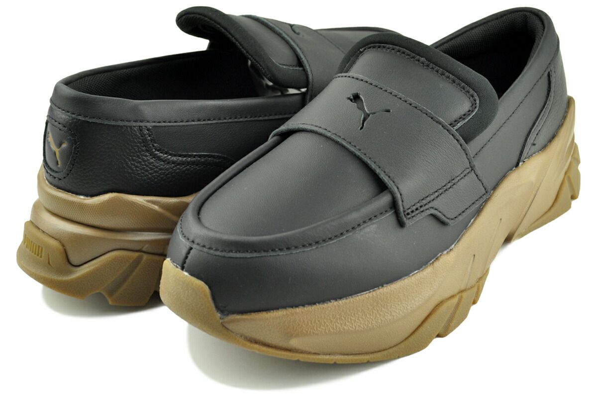 プーマ ローファー ウィメンズ プーマブラック ガム PUMA LOAFYR WNS BLACK-GUM 397730-03