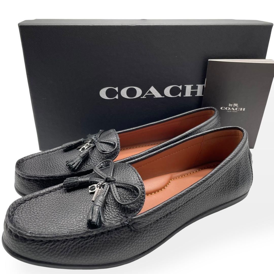 新品未使用COACH モノグラムジャガードローファー サイズ24.5 新品未使用COACH モノグラムジャガードローファー サイズ24.5 新品未