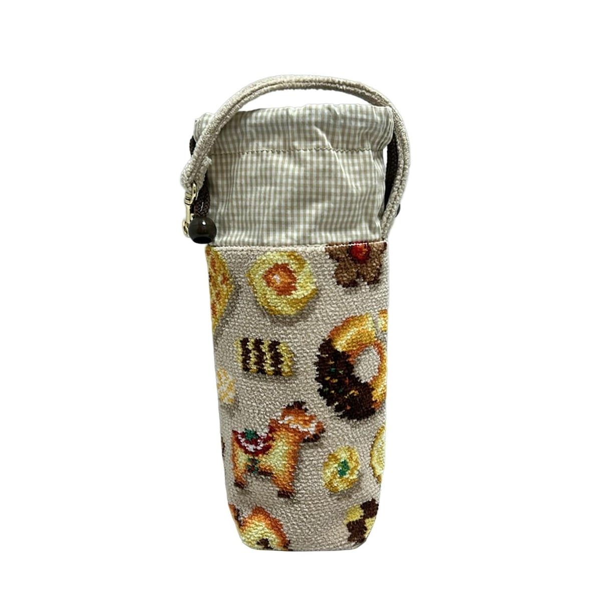 FEILER フェイラー 小物入れ - ベージュ×イエロー×マルチ ボトルホルダー フィーカタイム クッキー