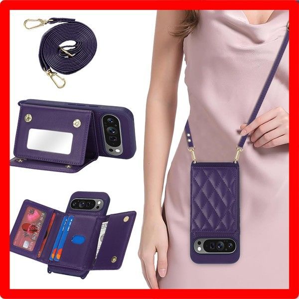 ☆送料無料☆Size:Google Pixel 10 / 10 Pro_Color:ダークパープル