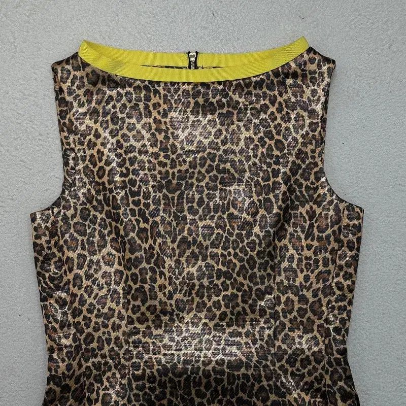 MSGM ヒョウ柄 ONE PIECE