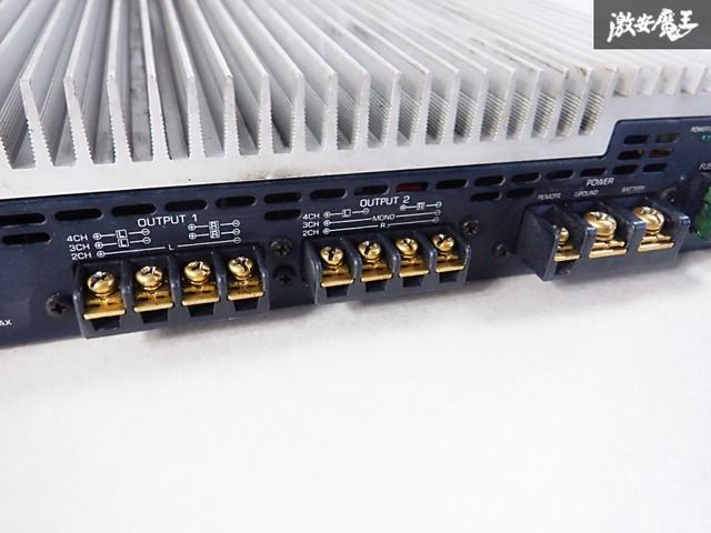 動作OK☆保証付!!】ADDZEST アゼスト APA4400G 2.3.4ch 100Wx4 パワー