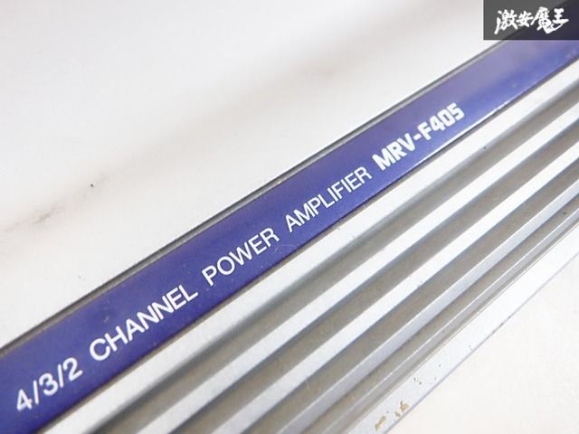 動作OK☆保証付!!】ALPINE アルパイン ALPINE 4/3/2 ch パワーアンプ