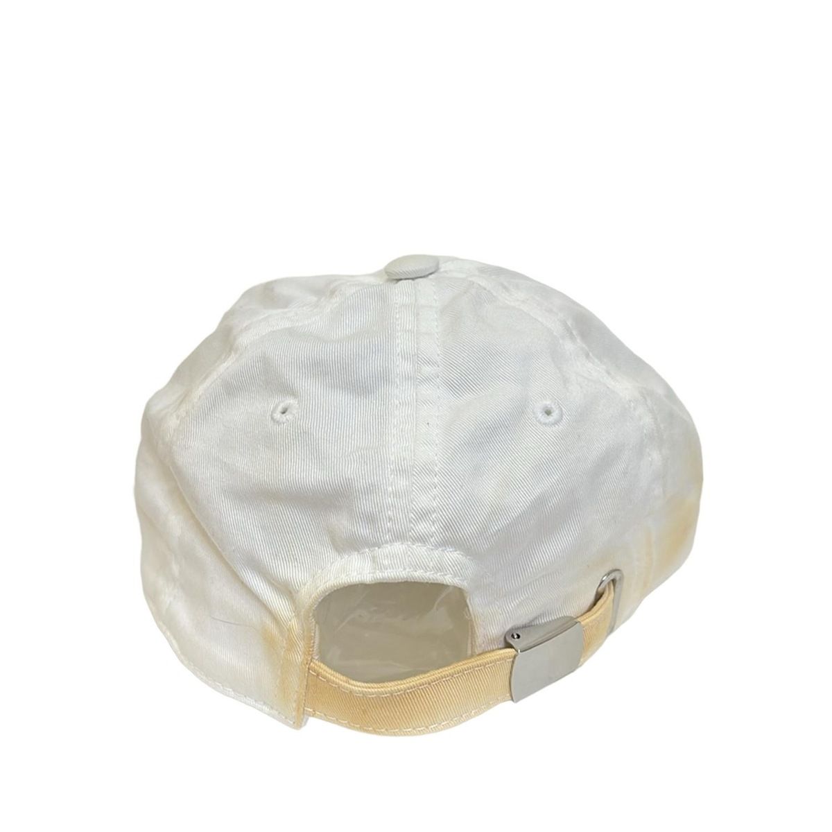  バレンシアガ キャップ 58 - 白×黒 コットン ベースボールキャップ キャップ