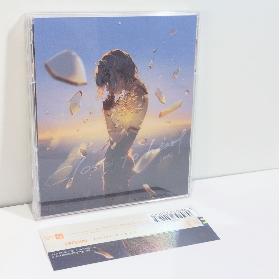 HACHI Close to heart 通常盤 VTuber ハチ RK VSinger Seiji Iwasaki tee tea 春野 ササノマリイ CD