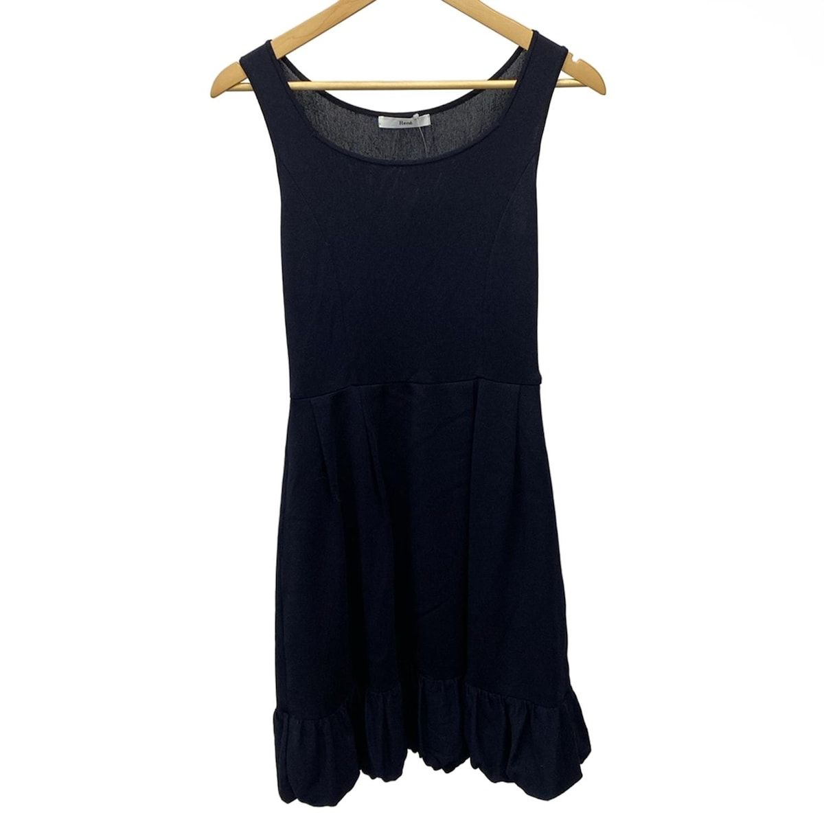 Rene ワンピース　34 Rene(ルネ) ワンピース サイズ34 S レディース - ネイビー クルー