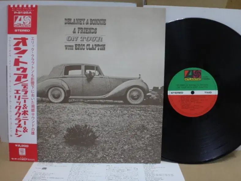日本 LP Delaney and Bonnie Eric Clapton
