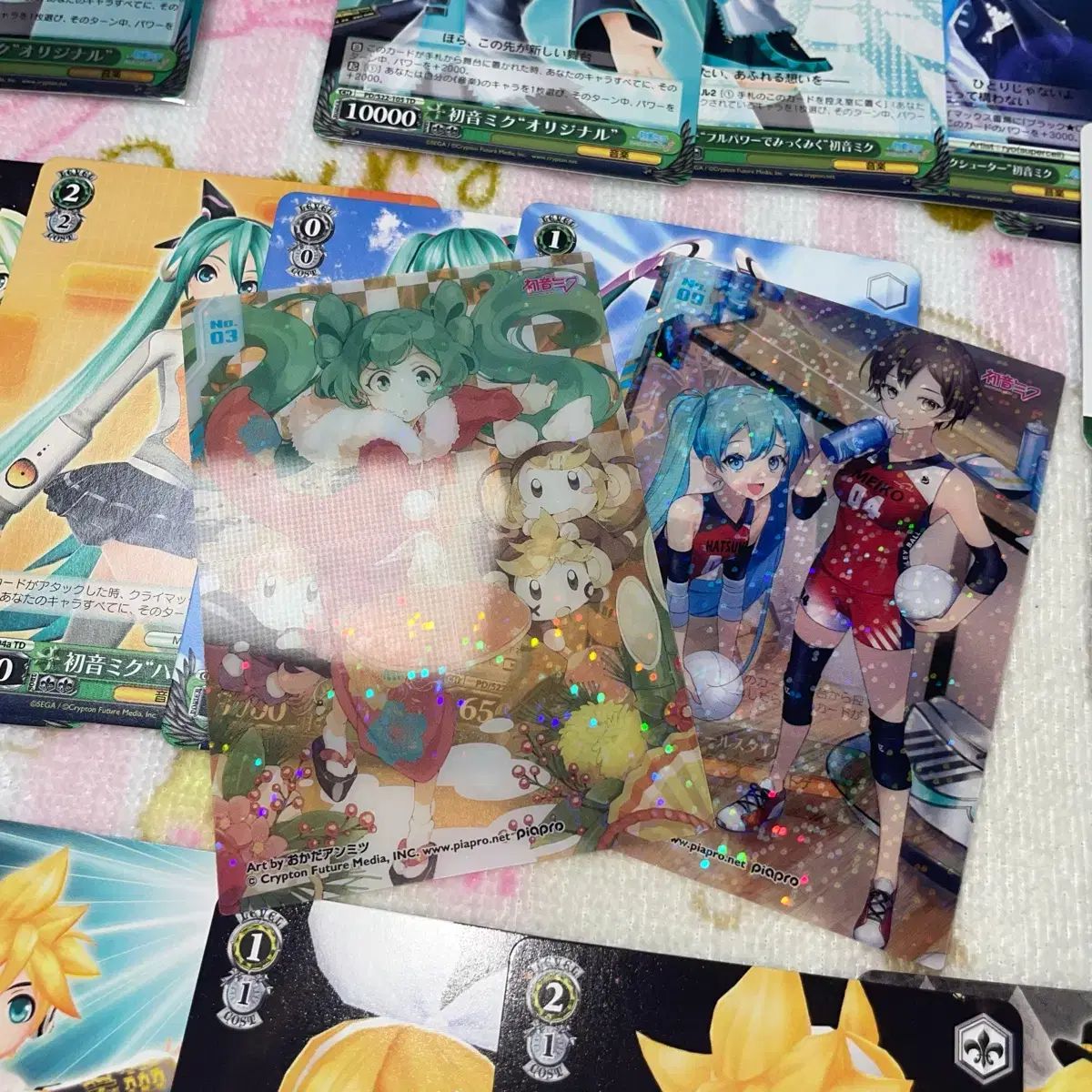 初音ミク ヴァイスシュヴァルツ VOCALOID クリアカード まとめ 古典 美