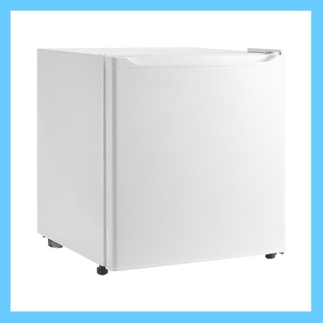 新品】冷蔵庫 一人暮らし 小型 白 50l 両開き ホワイト ミニ冷蔵庫