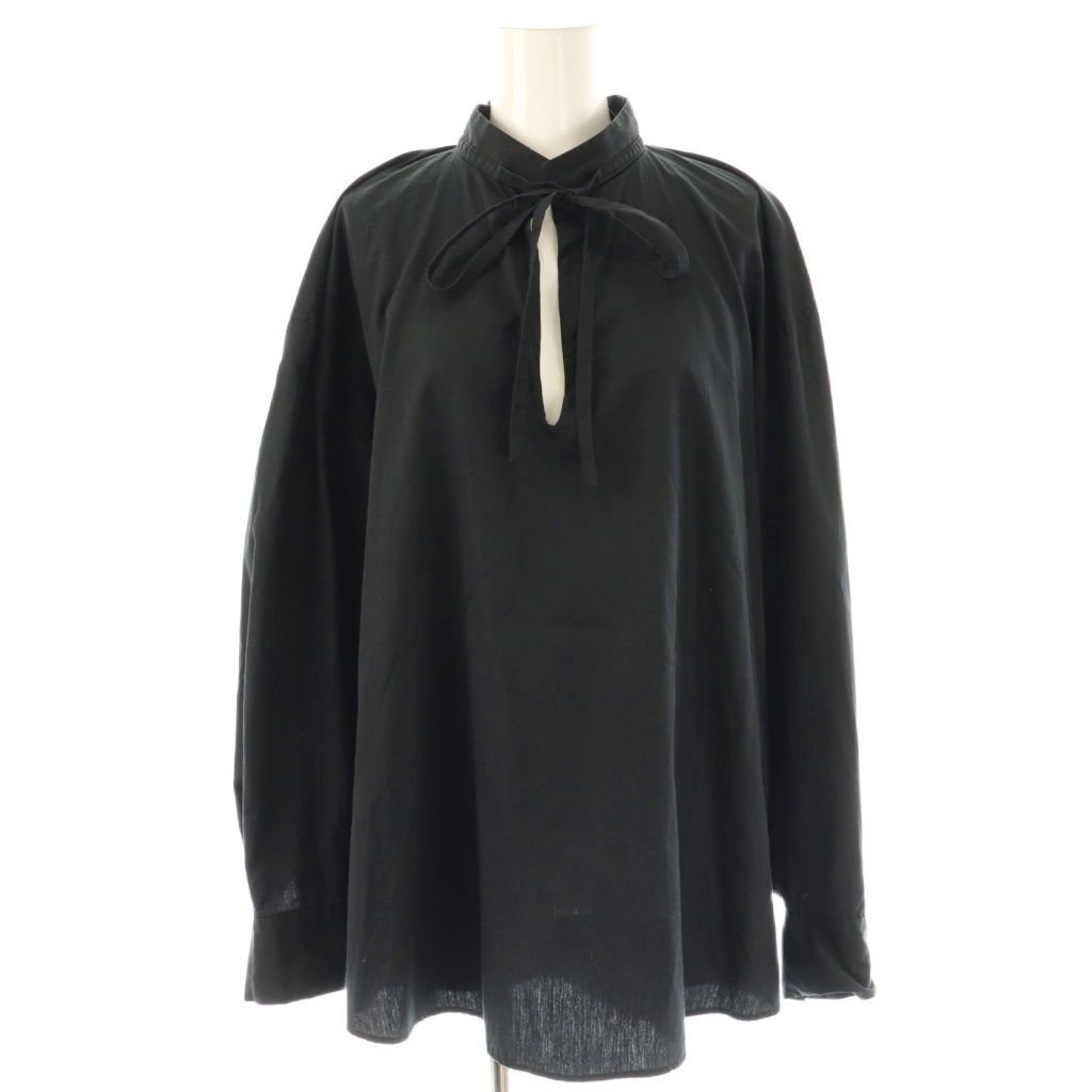 ブラミンク BLAMINK P C ショップ B/GATH STD RIBBON ブラウス 長袖