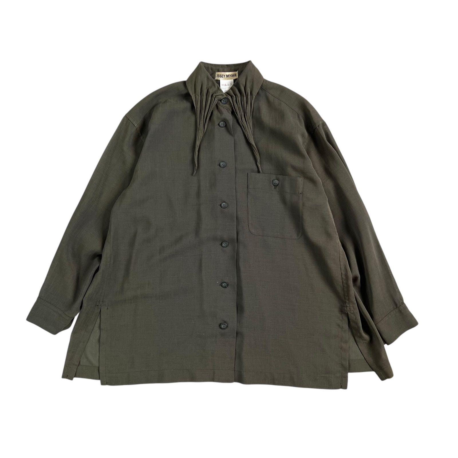 ISSEY MIYAKE / イッセイミヤケ 90's アーカイブ 変形襟 デザイン長袖