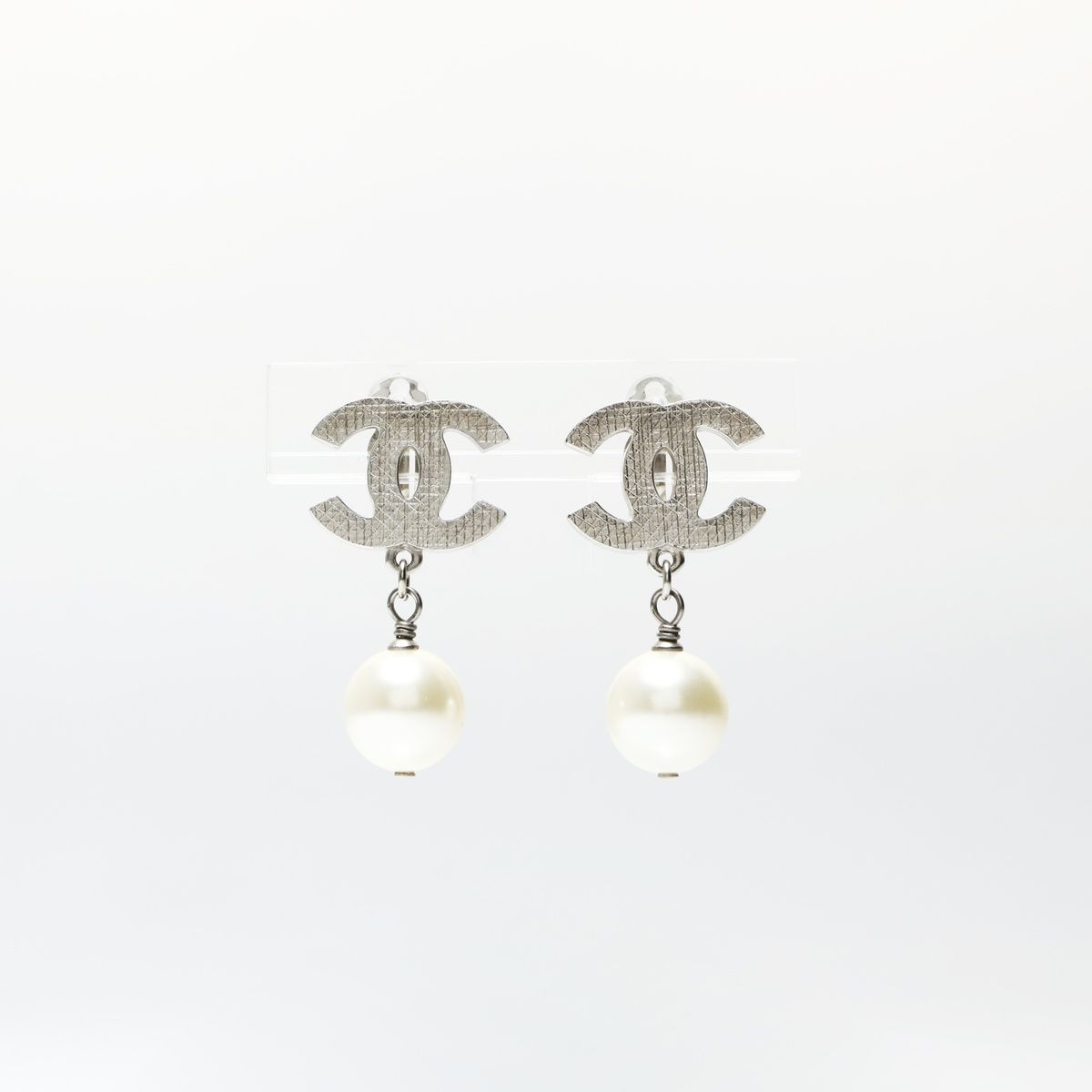 CHANEL シャネル イヤリング A 12 V 2012 ココマーク パール