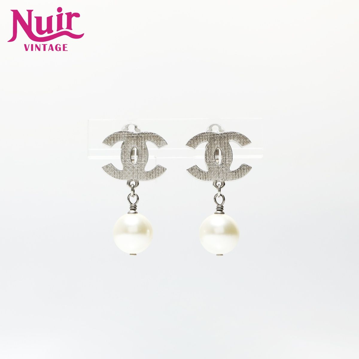 CHANEL シャネル イヤリング A 12 V 2012 ココマーク パール