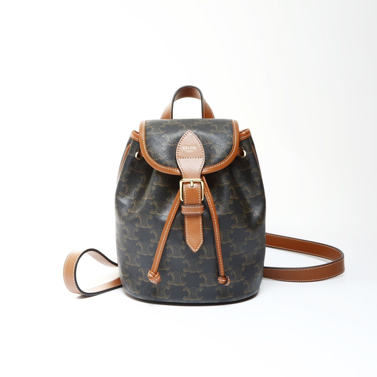 CELINE セリーヌ リュック デイパック ミニ フォルコバックパック トリオンフ PVC