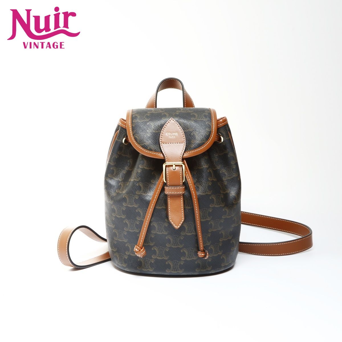 CELINE セリーヌ リュック デイパック ミニ フォルコバックパック トリオンフ PVC