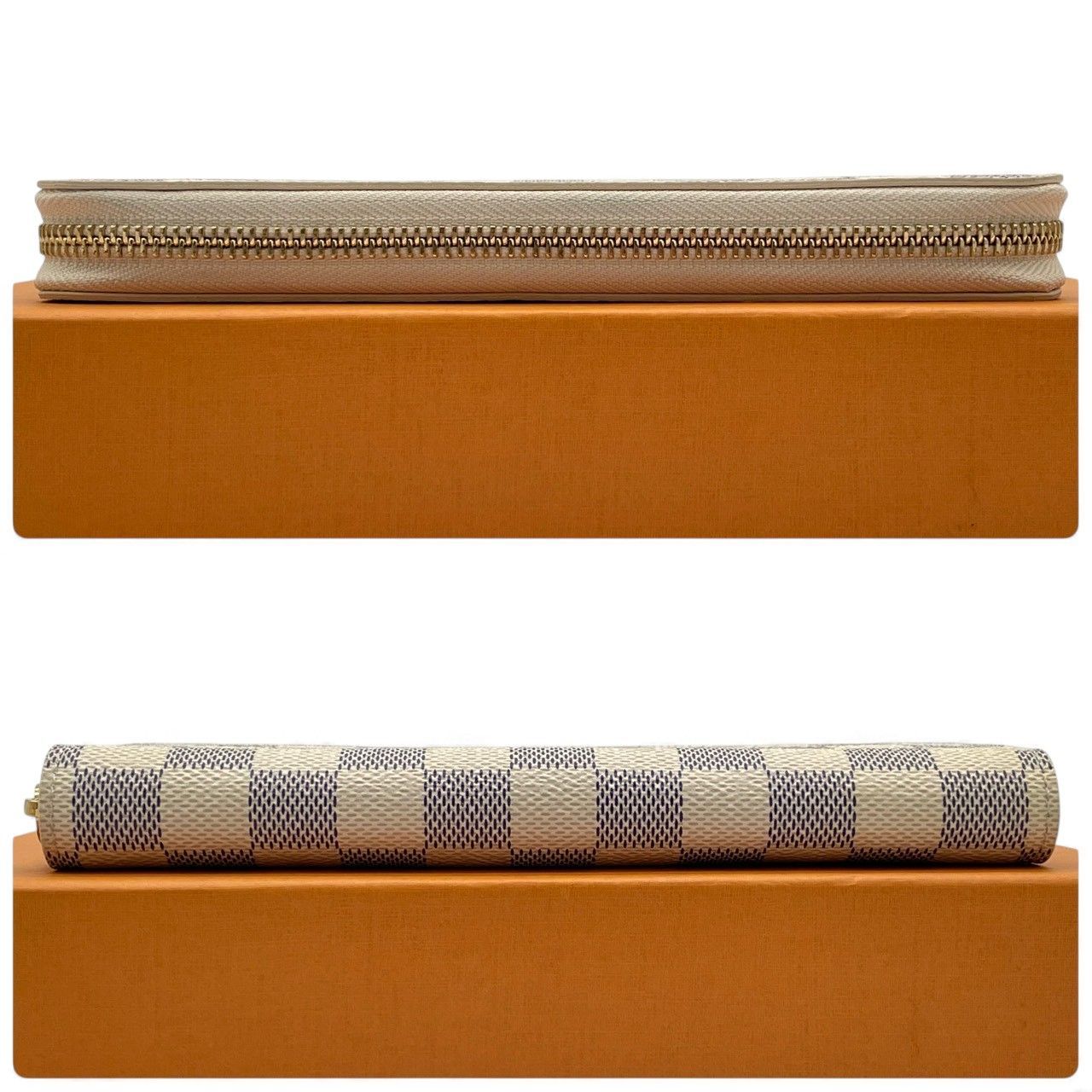 新品未使用】ルイヴィトン Louis Vuitton ダミエ アズール ジッピー 