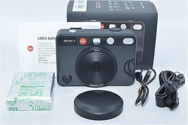 539 級 Leica Sofort 2 デジタル インスタントフォトカメラ LCDディスプレイ付き ライカ ゾフォート2