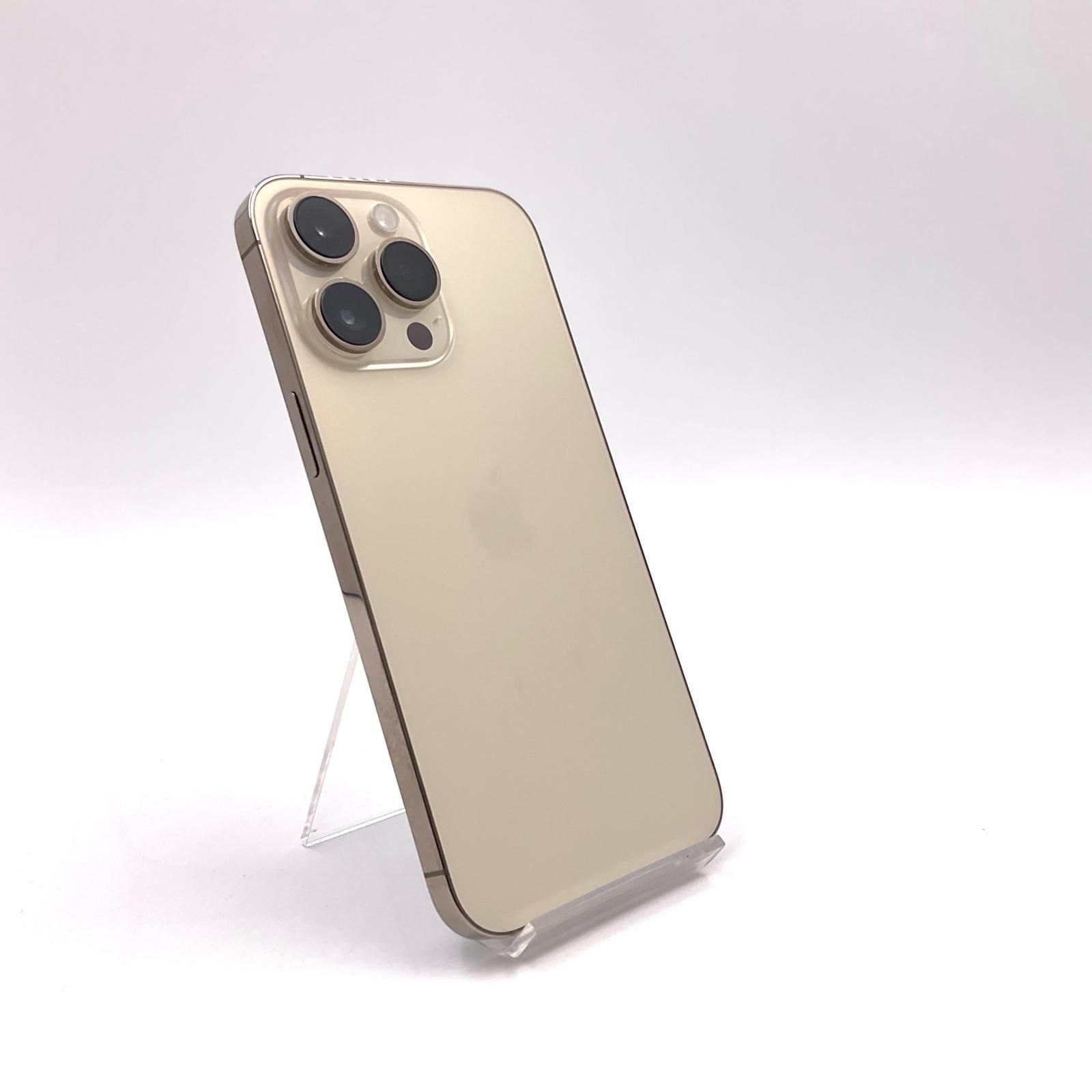 赤字超特価，限定セール iPhone 14 Pro Max 256GB ゴールド au 動作確認済 83%【全額返金保証】【最速発送】 スマートフォン本体