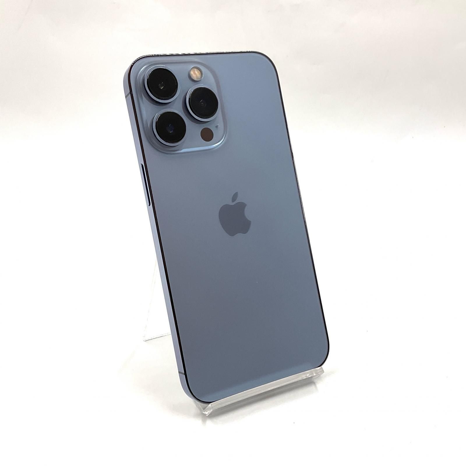 本物保証，定番 iPhone 13 Pro 256GB シエラブルー SIMフリー 白ロム 