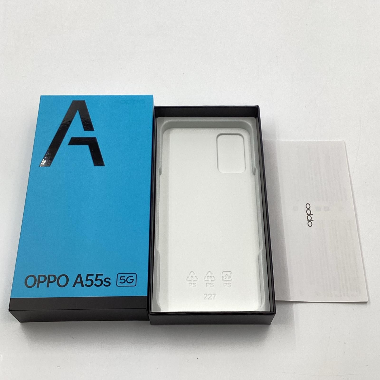 美品！OPPO A55s 5G 64G SIMフリー CPH2309 動作確認済 ムスビー｜爆速発送OPPO A55s 5G 4GB 64G CPH2309 ストア版SIMフリー