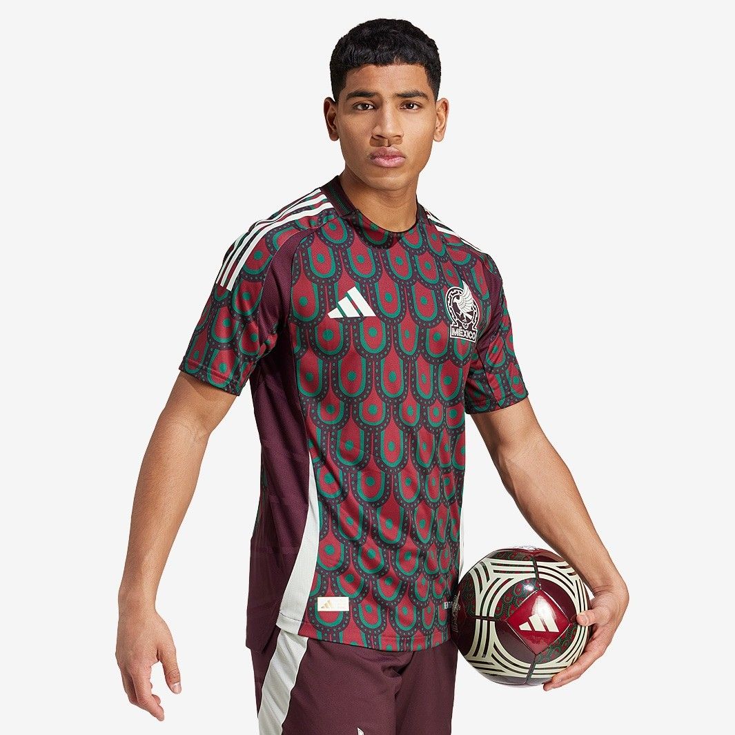 限定セール，本物保証 【送料無料・匿名配送】adidas サッカー メキシコ代表 2024 オーセンティック ホームシャツ 公式 新品 シャツ