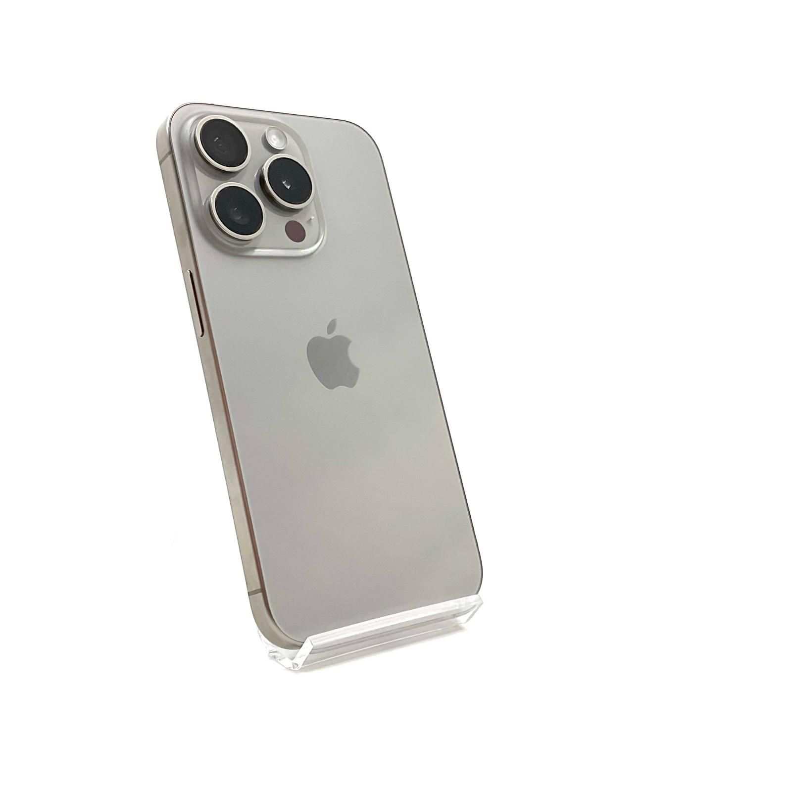 iPhone15 iPhone 15 Pro SiMフリーホワイトチタニウム 128GB Pro[256GB