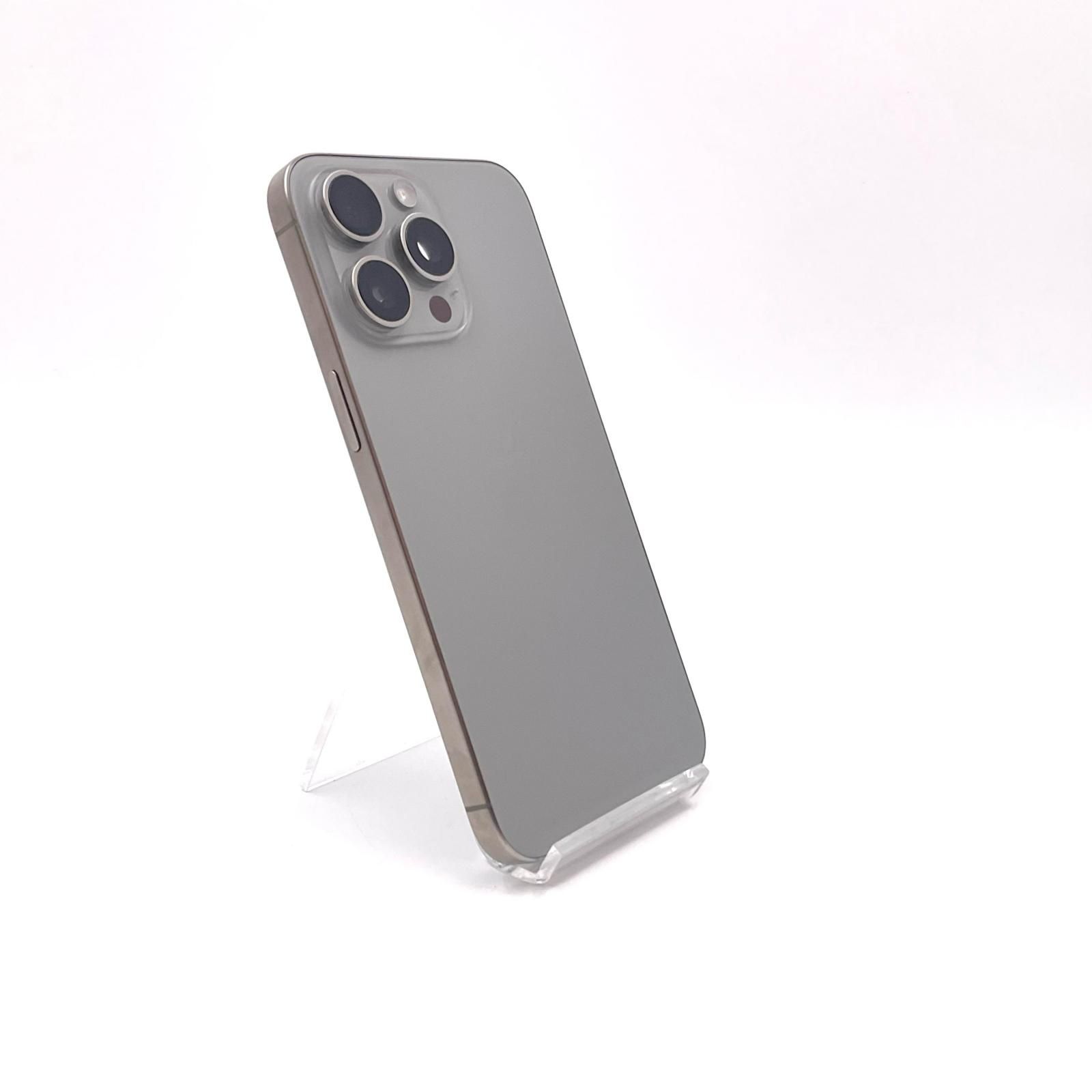 美品90% iPhone 15 pro 256GB ブラックチタニウム