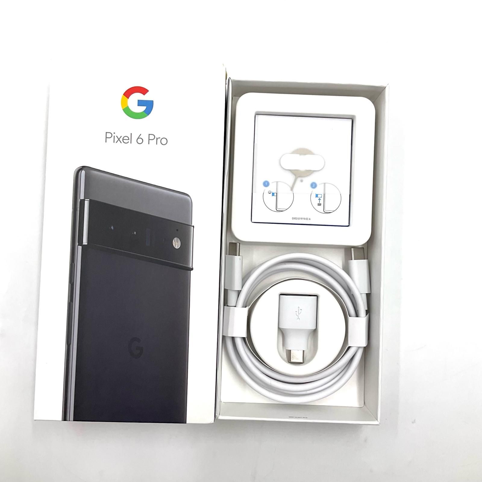 Google Pixel 6 Pro 256GB Stormy Softbank GF5KQ 動作確認済【全額