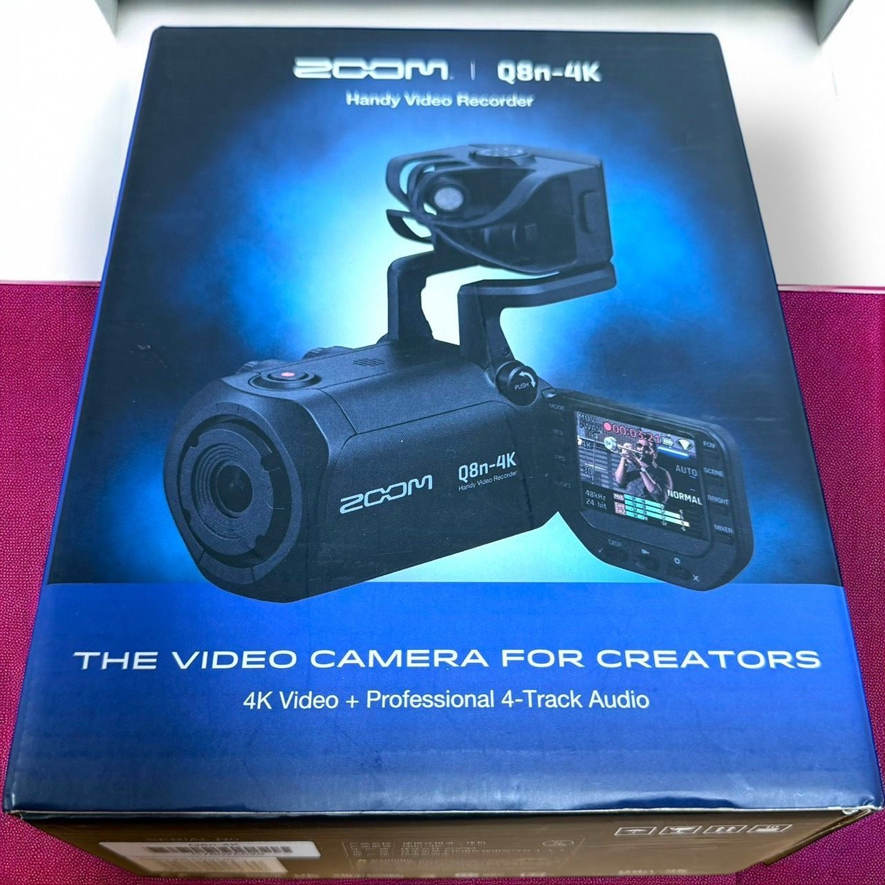 ☆美品 ズーム Q8n-4K 新品バッテリー付 ハンディビデオレコーダー 4K ヨドバシ.com - ズーム ZOOM ハンディビデオレコーダー Q8n-4K 通販