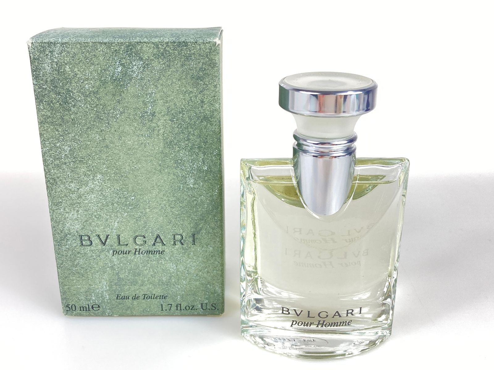 満量　ブルガリ　BVLGARI　POUR HOMME　プールオム　オードトワレ　ボトル　50ml　匿名配送　送料無料