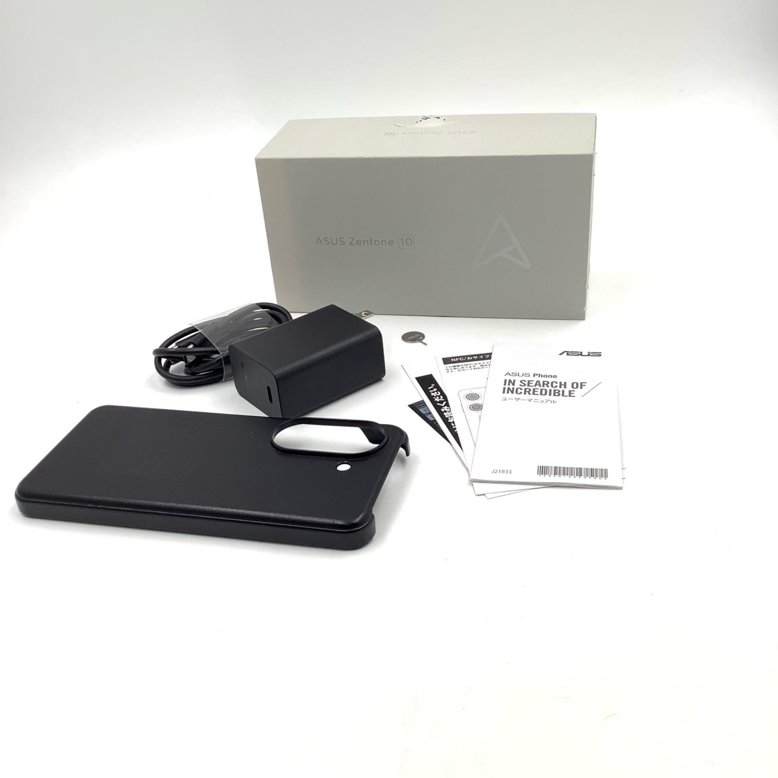 ASUS Zenfone10 256GB ブルー 付属品あり ASUS Zenfone10 256GB スターリーブルー SIMフリー ASUS_AI2302 白ロム