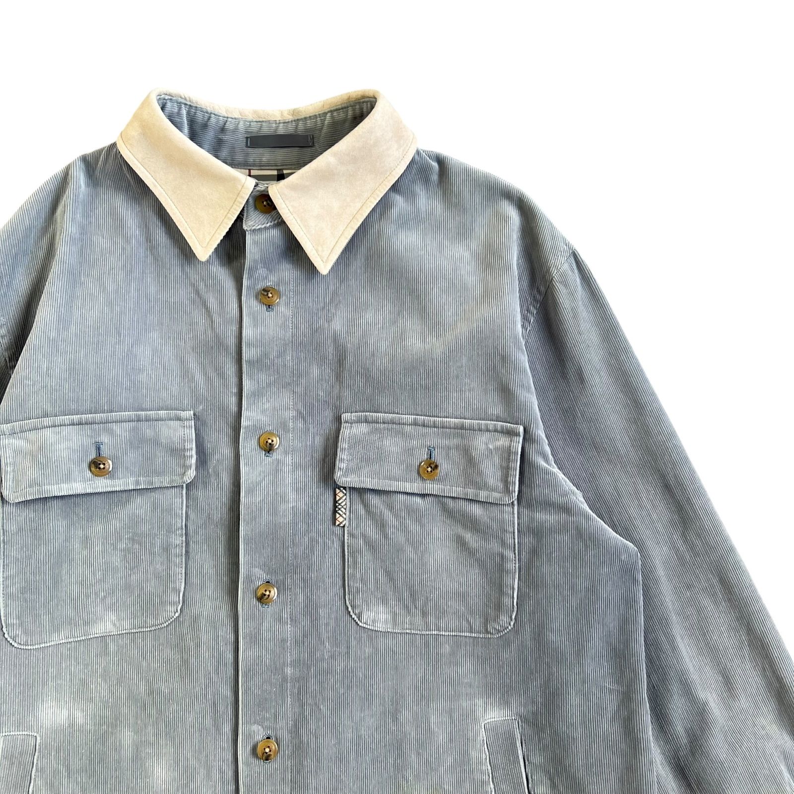 バーバリー コーデュロイジャケット 90年代 BURBERRY バーバリー コーデュロイジャケット ハーフコート