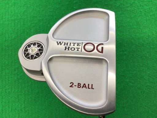 中古】 オデッセイ WHITE HOT OG 2-BALL 34インチ パター PT スチール