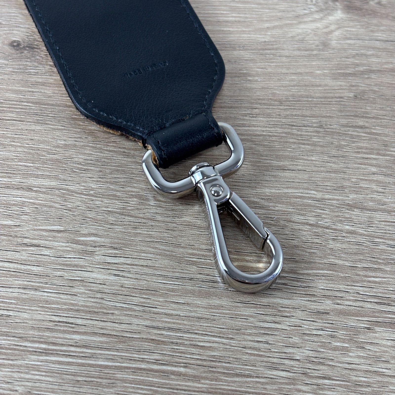 FENDI フェンディ ズッカ ベロア/レザー ショルダーストラップ