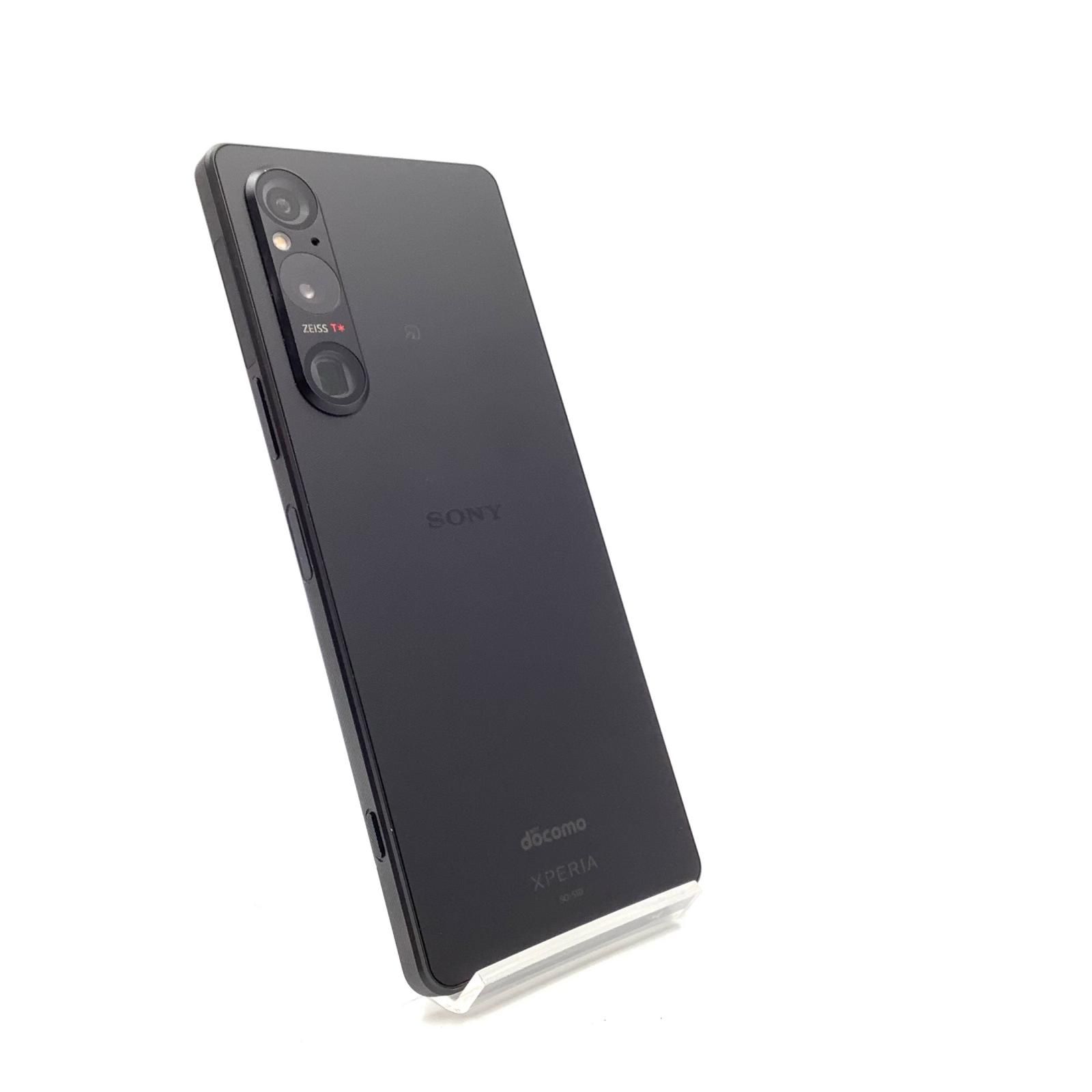 Sony Xperia 1 Ⅴ 256GB ブラック docomo SIMフリー 白ロム【最速発送