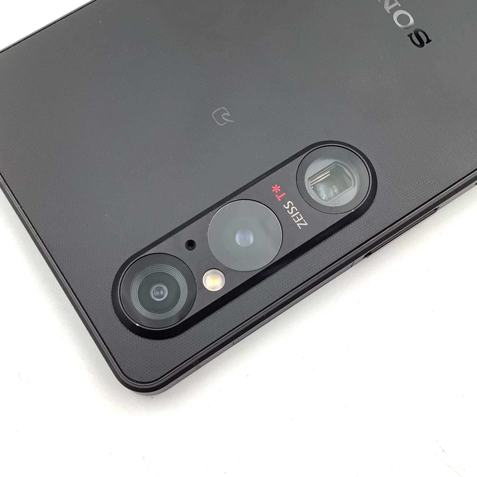 Sony Xperia 1 Ⅴ 256GB ブラック docomo SIMフリー 白ロム【最速発送